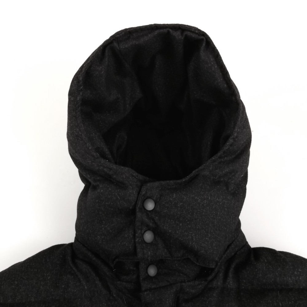 Muji Minimalist Black Down Puffer Jacket - Picture 3 of 7